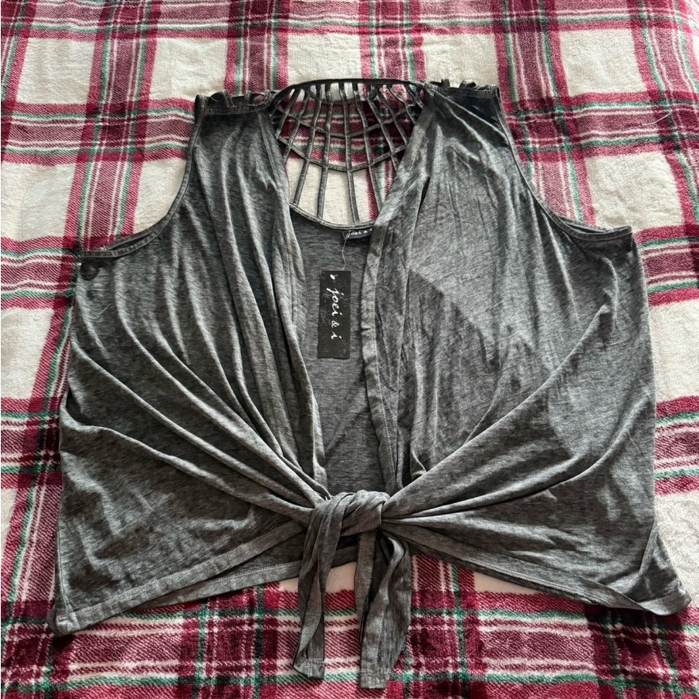 NWT joei & I cover drape front open size 2X